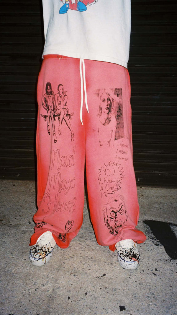 Skater Sweats ( Red Wash )