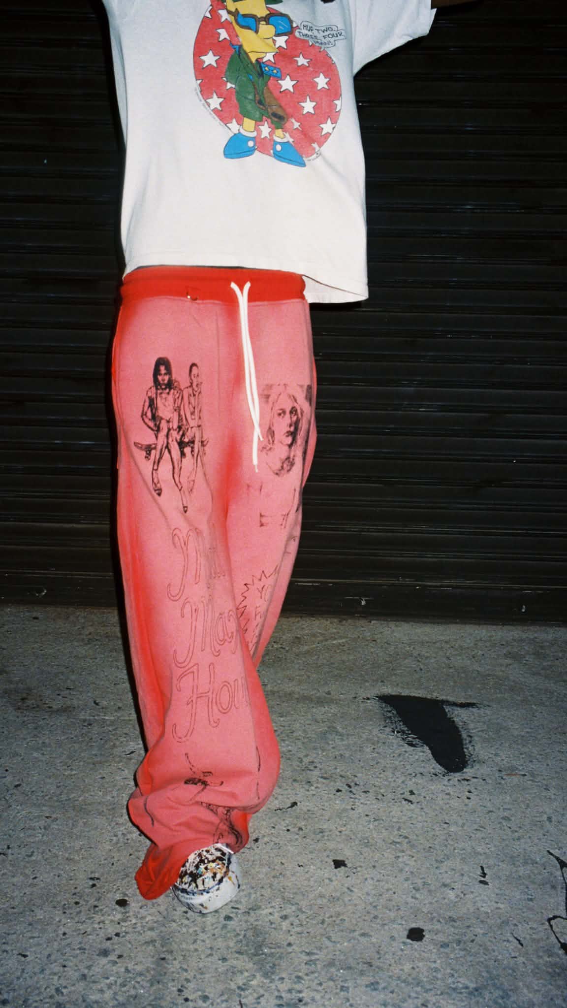 Skater Sweats ( Red Wash )
