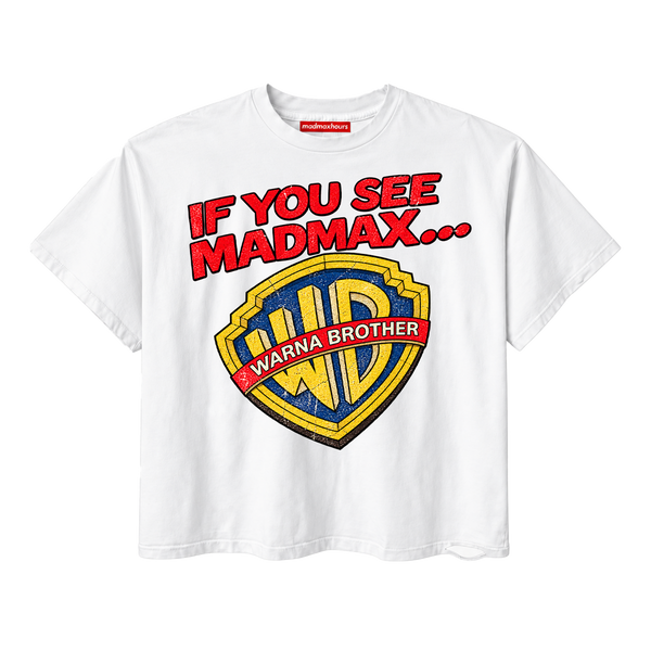 Madmax " Warna Bros " Tee ( White )