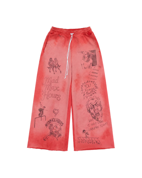Skater Sweats ( Red Wash )