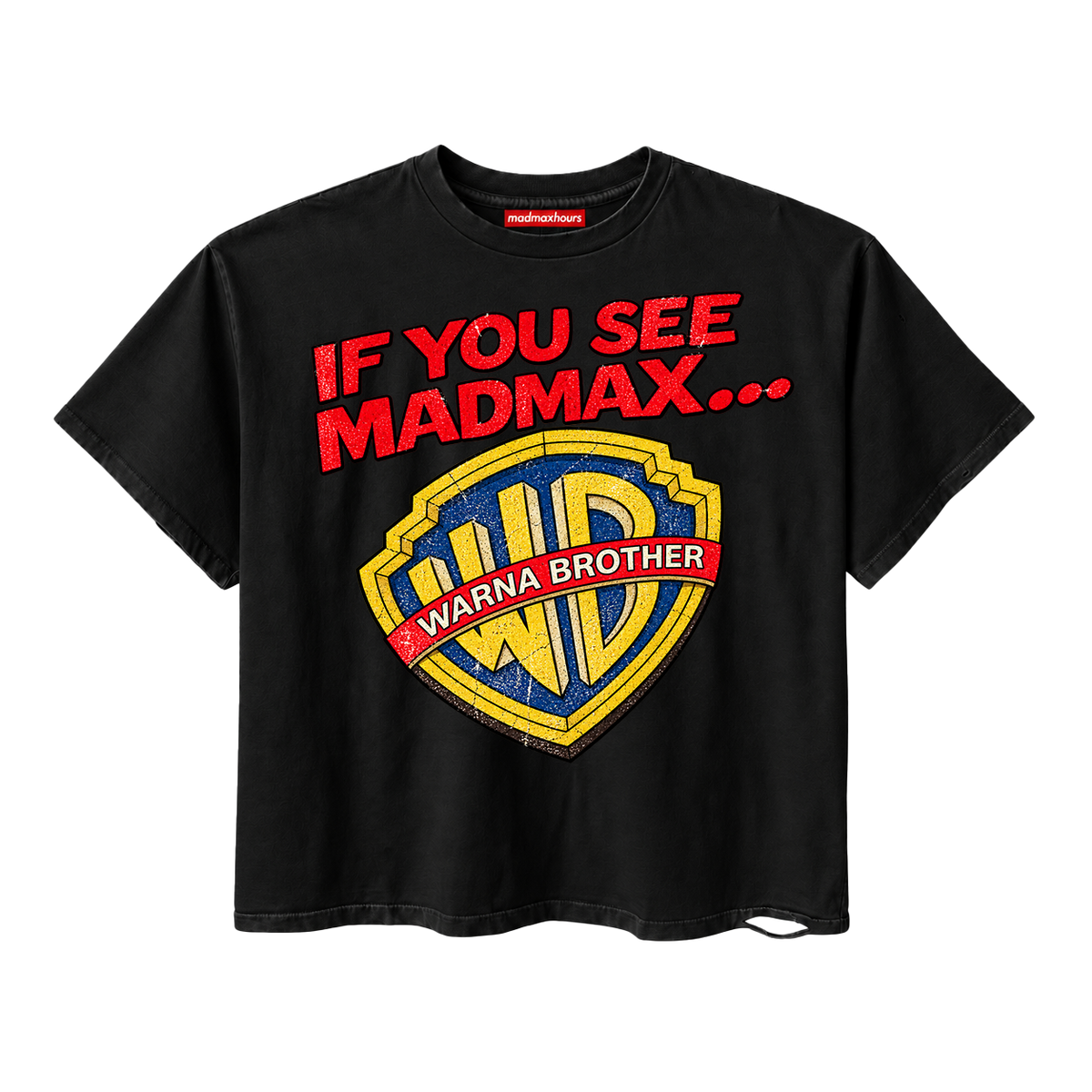 Madmax " Warna Bros " Tee ( Black )