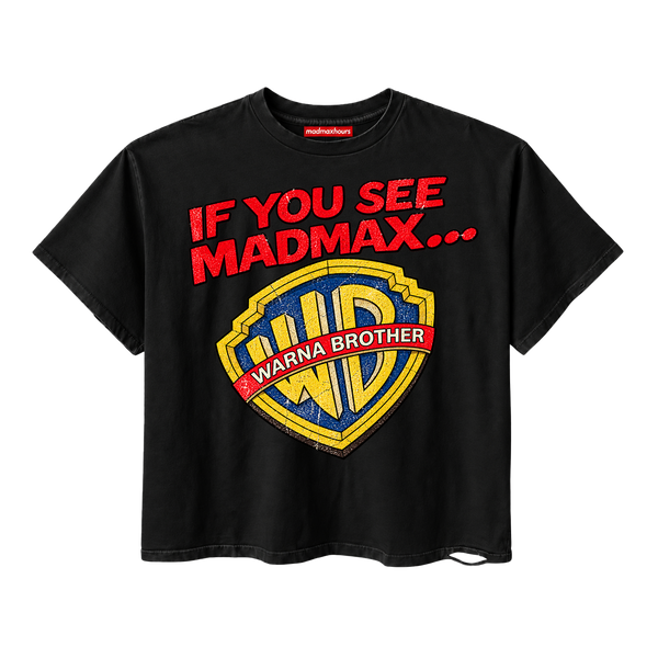 Madmax " Warna Bros " Tee ( Black )